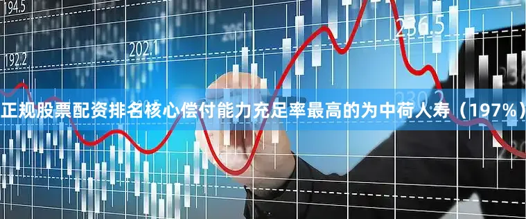 正规股票配资排名核心偿付能力充足率最高的为中荷人寿（197%）